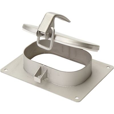 椿本チエイン TSUBACO つばきワンタッチ窓 オール耐食シリーズ フランジ付き 130X200 CMD-R1-F 1個 579-0845（直送品）