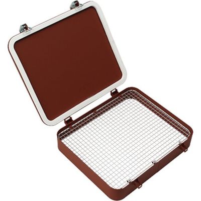 椿本チエイン TSUBACO つばきワンタッチ窓 基本型 ハイネック 網付ローラキャッチ式 500X600 CMD-P4-H-G 1個（直送品）