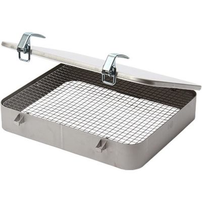 椿本チエイン TSUBACO つばきワンタッチ窓 耐食シリーズ ハイネック 網付ボルト式 500X600 CMD-Q4-H-GK 1個（直送品）