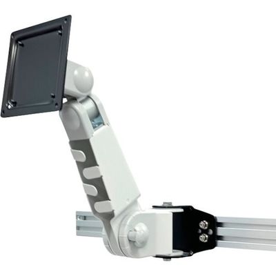 ウィンテクノ モダンソリッド アルミフレーム側面用垂直モニターアーム(横方向レール用) LA-12AR-H 1台 587-0667（直送品）