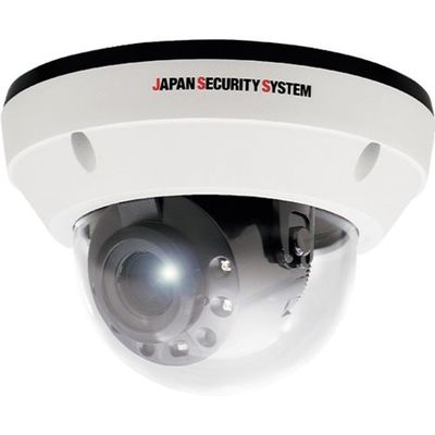 日本防犯システム アナログHD対応5メガピクセル 屋外IRドーム型カメラ JS-CA4041A 1台 575-5989（直送品）