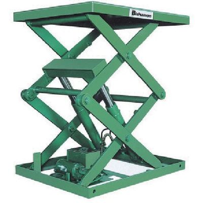 スギヤス テーブルリフト 1TON 均等荷重1000kg 揚程1650mm テーブル寸法1380×900mm 2AX100BT-B 1台（直送品）