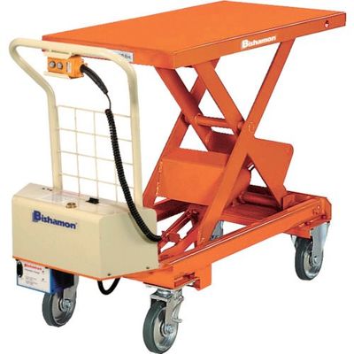 スギヤス ハンドリフター リフターBX(電動式) 均等荷重750kg テーブル寸法1010×518mm BX75B 1台 131-4120（直送品）