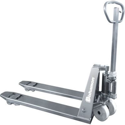 ハンドパレットトラック 準ステンレス製 均等荷重2500Kg フォーク長さ1150×幅153×間隔214mm BMS25L-HL 1台（直送品）