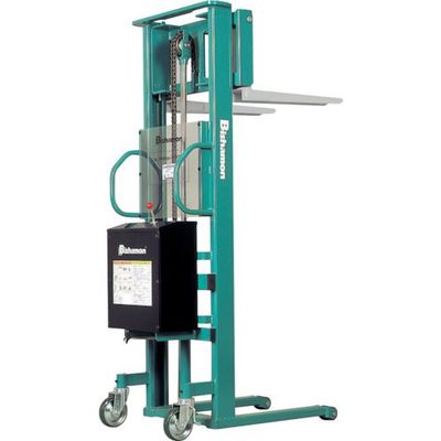 スギヤス トラバーリフト(バッテリー上昇式) 均等荷重1000kg ストローク1500mm ST100E-WN 1台 133-7867（直送品）