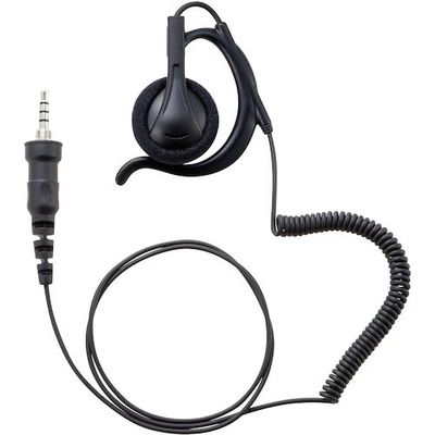 八重洲無線 トランシーバー用イヤホン (カールコードタイプ耳掛け式大型オープンエアー型) SEP-41CCA 1個（直送品）