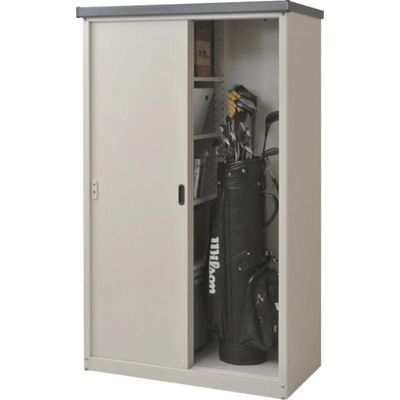 ダイマツ 小型物置 ライトグレー AD-9255 1台 551-8957（直送品）