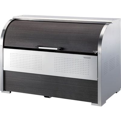 ダイケン ゴミ収集庫 ステンレスタイプ 幅1650mm 奥行900mm 木目シート貼り CKS-1609MS 1台 603-5081（直送品）