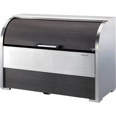 ダイケン ゴミ収集庫 ステンレスタイプ 幅1650mm 奥行750mm 木目シート貼り CKS-1607MS 1台 603-5103（直送品）