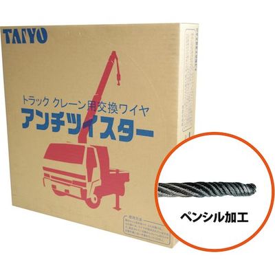 大洋製器工業 TAIYO アンチツイスターL6×WS(26)IW8×75 ペンシル加工(1015331) ATWSP-8X75 1ケース（直送品）