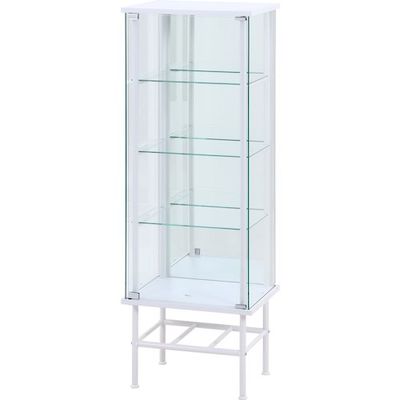 不二貿易 レグラス コレクションケース スタンド 4段 ミラータイプ WH 95851 1台 602-4169（直送品）