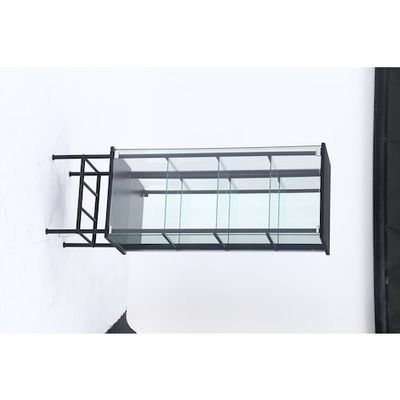 不二貿易 レグラス コレクションケース スタンド 4段 ミラータイプ BK 99499 1台 602-4188（直送品）