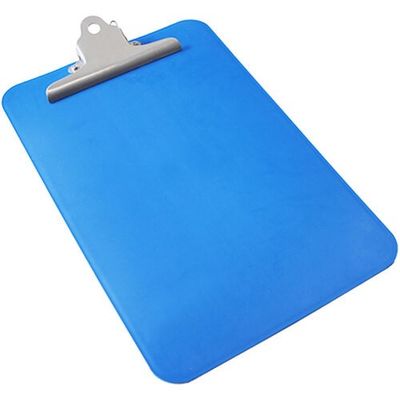 バーテック BURRTEC バーキンタX 樹脂クリップボード A4 青 BKXNSBーA4 66222500 1枚 687-7127（直送品）