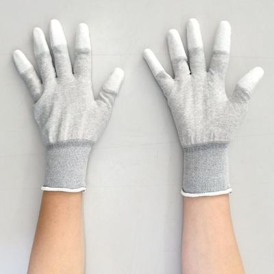 丸和ケミカル 制電PUトップ手袋 10双入 Lサイズ 1757-L 1組(10双) 684-2484（直送品）