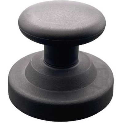 東京パーツセンター ラクテム カラーマグネット ツマミ型 φ53 ブラック CMK53-B 1個 682-8101（直送品）