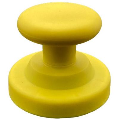 東京パーツセンター ラクテム カラーマグネット ツマミ型 φ53 イエロー CMK53-Y 1個 682-8100（直送品）