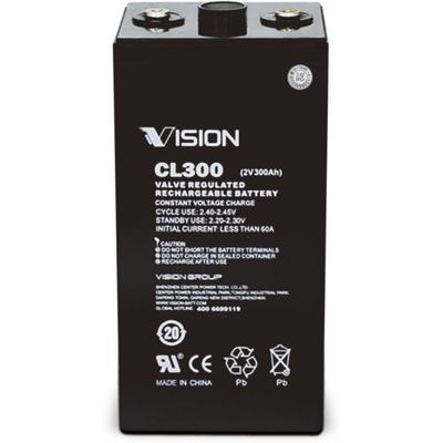 岡田商事 制御弁式鉛蓄電池MSE型 VISIN CL300 1個 682-8235（直送品）