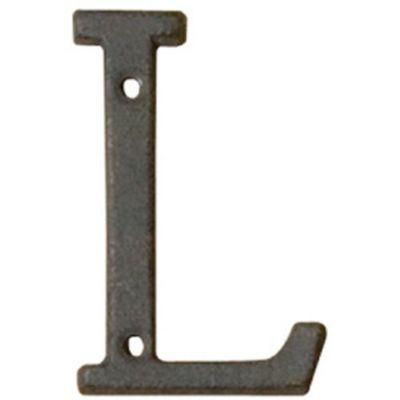 トレード sign city アイアンアルファベット 「L」 木製ボード 切文字 60523ー12 6300056811 1個（直送品）