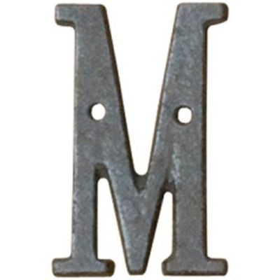 トレード sign city アイアンアルファベット 「M」 木製ボード 切文字 60523ー13 6300056812 1個（直送品）