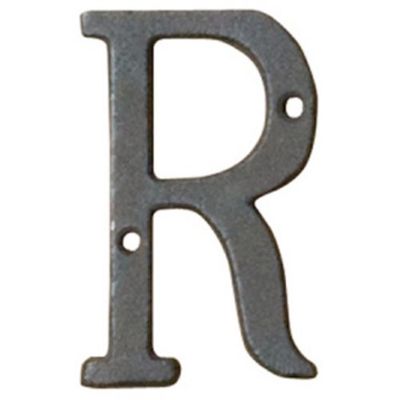 トレード sign city アイアンアルファベット 「R」 木製ボード 切文字 60523ー18 6300056817 1個（直送品）