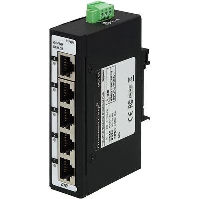 ダイヤトレンド Diatrend 産業用イーサネットスイッチングハブ ギガビット 5ポート DEH-G5 1台 684-2470（直送品）