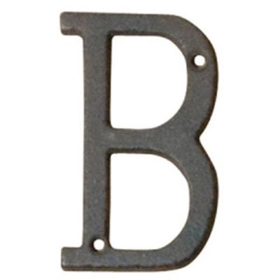 トレード sign city アイアンアルファベット 「B」 木製ボード 切文字 60523ー02 6300056801 1個（直送品）