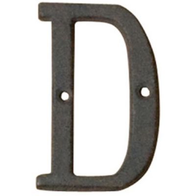 トレード sign city アイアンアルファベット 「D」 木製ボード 切文字 60523ー04 6300056803 1個（直送品）