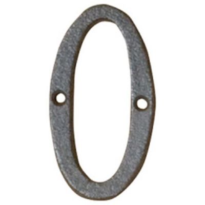 トレード sign city アイアンナンバー 「0」 木製ボード 切文字 60524ー01 6300056826 1個 682-5112（直送品）