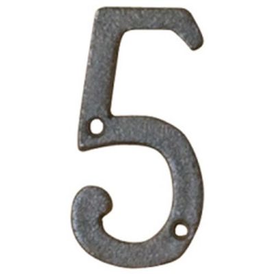 トレード sign city アイアンナンバー 「5」 木製ボード 切文字 60524ー06 6300056831 1個 682-5132（直送品）