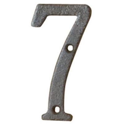 トレード sign city アイアンナンバー 「7」 木製ボード 切文字 60524ー08 6300056833 1個 682-5088（直送品）