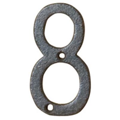 トレード sign city アイアンナンバー 「8」 木製ボード 切文字 60524ー09 6300056834 1個 682-5141（直送品）