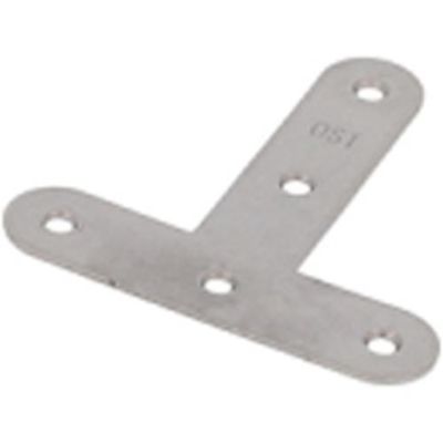 トレード sign city 補強金具 ステン T字75mm 07ー204 63053ー04 6300056840 1個 682-5181（直送品）