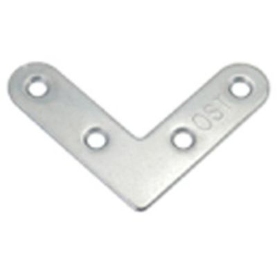 トレード sign city 補強金具 ステン 平折れ75 07ー104 63052ー04 6300056844 1個 682-6672（直送品）