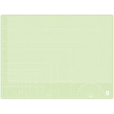 ミワックス スケルトンカッティングマット 600×450×2mm グリーン STN-A2-G 1枚 682-9866（直送品）