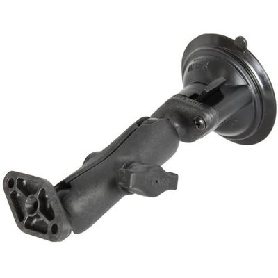 ラムマウント 菱形ジョイント&ツイストロックサクションベースセット 標準アーム 吸盤径83.8mm 1インチボール RAP-B-166U（直送品）