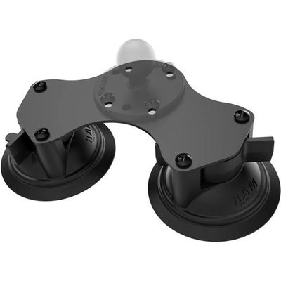 タジマモーターコーポレーション ラムマウント ダブルサクションベース 吸盤径83.8mm RAM-B189BU 1個 688-2909（直送品）