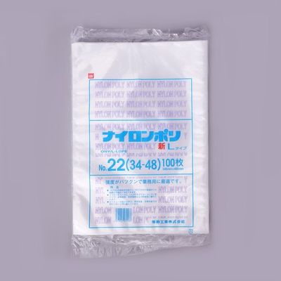 福助工業 福助 ナイロンポリ 新Lタイプ NO.22(34ー48) バラ100枚入 0985449 1袋(100枚) 690-2232（直送品）