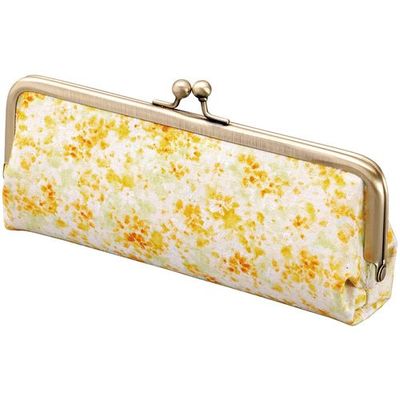 パール メガネケース がま口HPー2 リラ YE 092886 1個 689-7533（直送品）