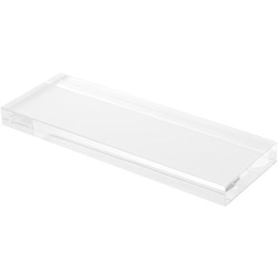 友屋 アクリルブロック B7 1/2 プライス表示 価格表示 59456XXX 1個 688-4849（直送品）