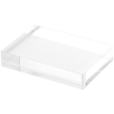 友屋 アクリルブロック A9 プライス表示 価格表示 59459XXX 1個 688-6435（直送品）