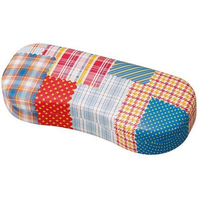 パール メガネケース HOー3 パッチワーク 092891 1個 689-6029（直送品）