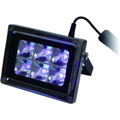 コンテック Hydrangea ブラックライト投光器 ハイドレンジア ブラックライト6灯投光器 UV-FL365-06DC 1台（直送品）