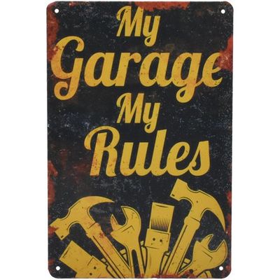 ワールドツール アストロプロダクツ AP ガレージサインボードGSB717 2032000007176 1個 689-6088（直送品）