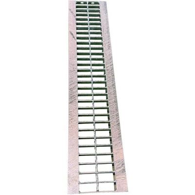 ウッドプラスチック U字溝300型 専用グレーチング 軽車両用(2t迄)6本セット【U字溝3本用】 U300 GRATING 13（直送品）