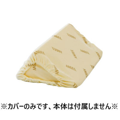 エンゼル 洗えるフィット三角柱クッション専用ストレートカバーベージュ1312-4C 1312-4C 1枚（直送品）