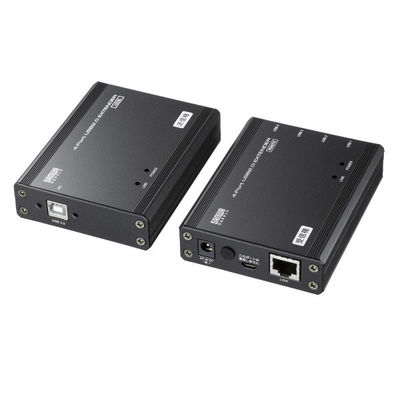 サンワサプライ  USB2.0エクステンダー（100m延長、4ポート） USB-EXSET4（直送品）