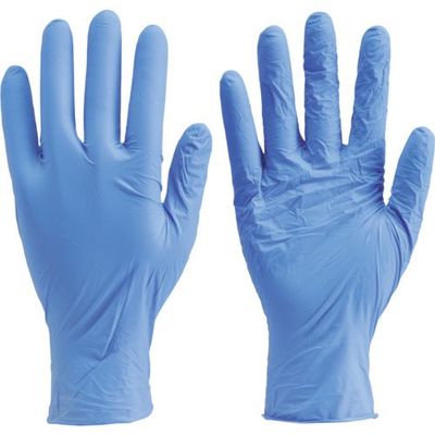 トラスコ中山 TRUSCO ニトリル製使い捨て極薄手袋 粉無し SS バイオレット (200 TGL-442-SS 1箱(200枚)（直送品）