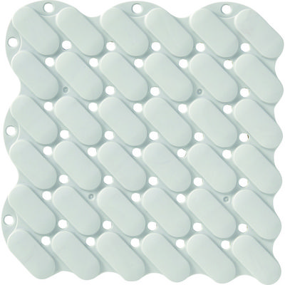 トラスコ中山 TRUSCO 抗菌・防炎ジョイントスノコ 素足用 グレー TJSS15-GY 1枚 207-2736（直送品）