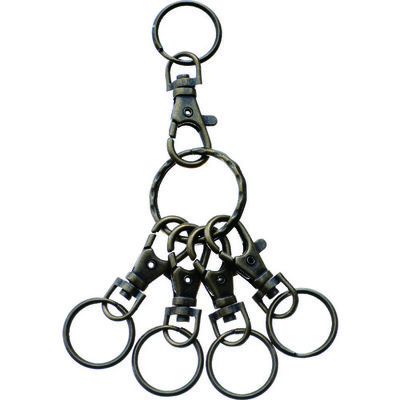 トラスコ中山 TRUSCO キーホルダー リング ブロンズ TKHR-BZ 1個 195-5072（直送品）