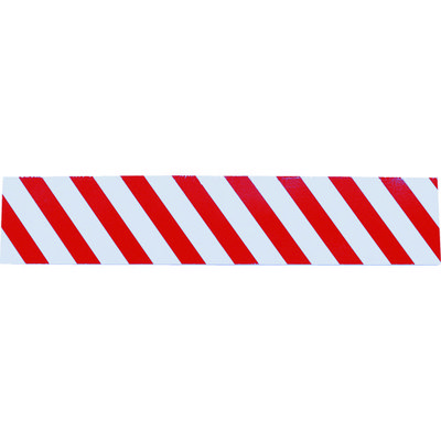 トラスコ中山 TRUSCO セーフティクッション 幅200mmX長さ1m レッド/ホワイト TSC-2001-RW 1枚 206-8463（直送品）